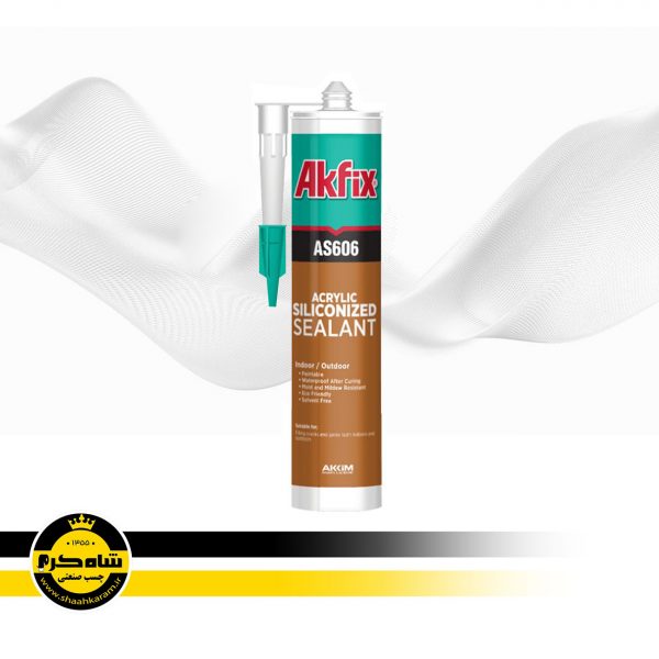 درزگیر-سیلیکونی-آکفیکس-Akfix-AS606 درزگیر-سیلیکونی-آکفیکس-Akfix-AS606