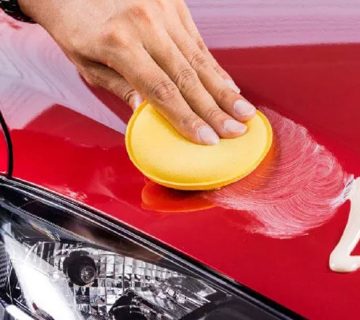 پاک-کردن-چسب-از-روی-ماشین