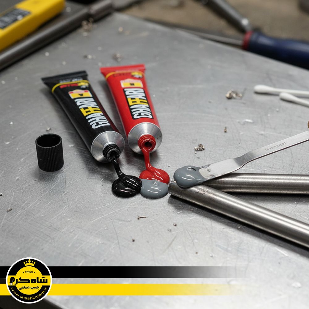 خرید چسب فولاد غفاری مدل اوکس