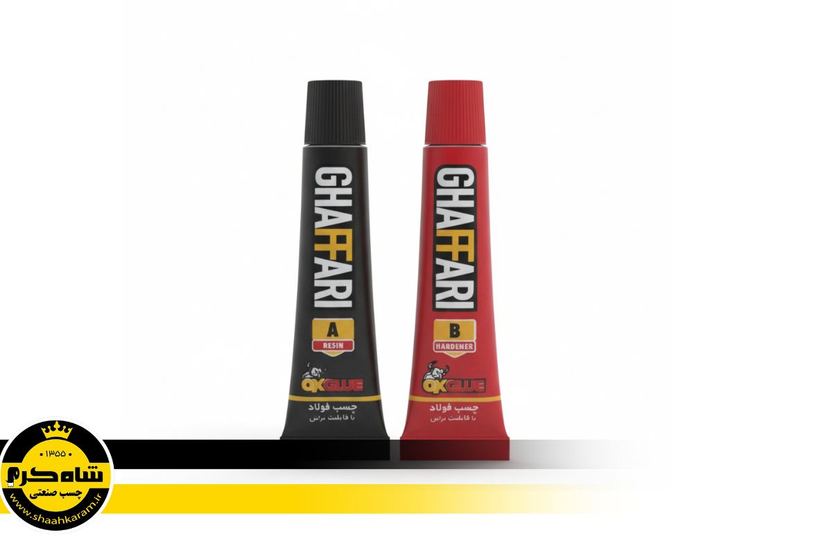 چسب فولاد غفاری مدل اوکس حجم 16 میلی لیتر فروشگاه چسب صنعتی شاه کرم